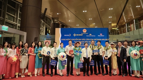越南云屯至韩国首尔直达航线开通