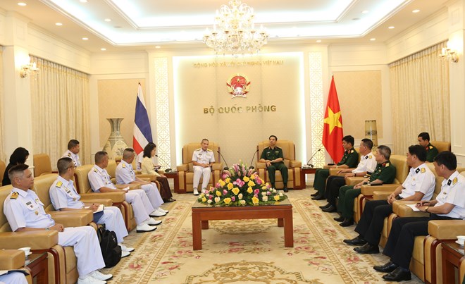 越泰两国军队加强海事安全合作