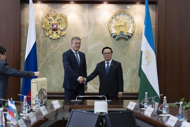 巴什科尔托斯坦共和国承诺为越南企业前来投资创造便利条件