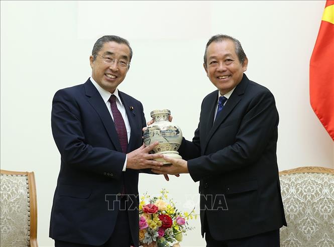 加强越日深广战略伙伴关系