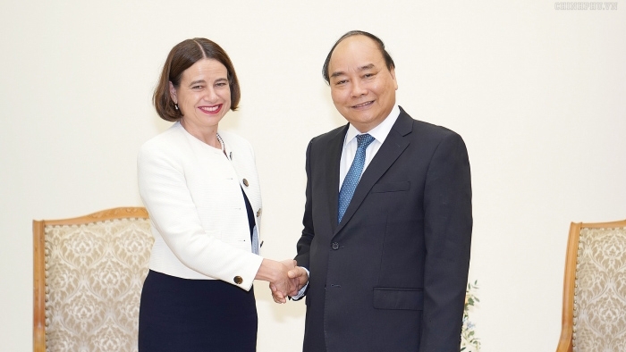 政府总理阮春福会见澳大利亚驻越大使