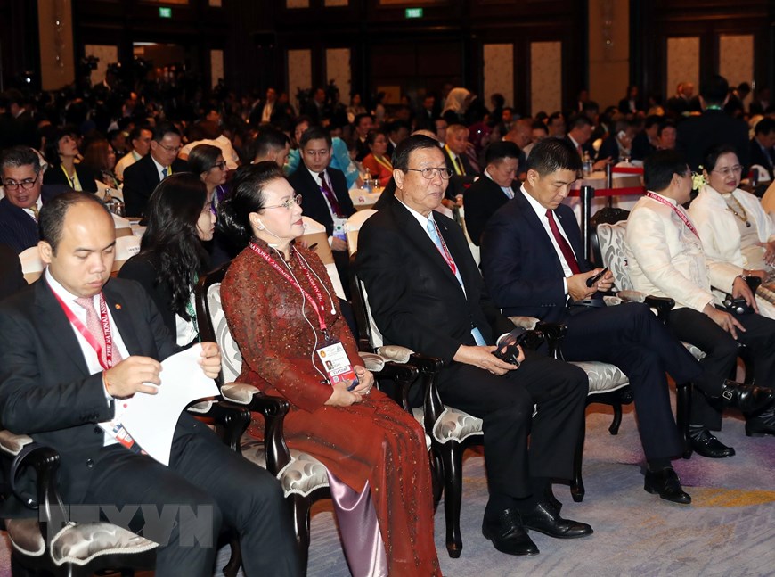 阮氏金银主席出席第40届东盟议会联盟大会开幕式（组图）