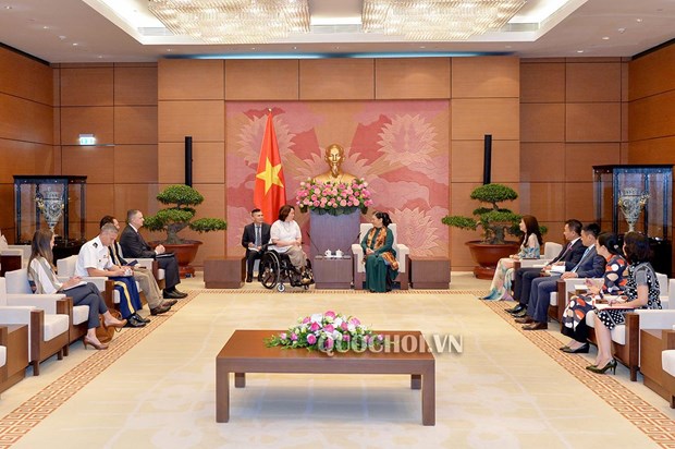 促进越美经贸关系