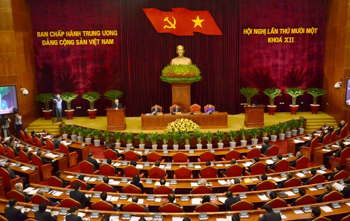 越南共产党第十二届中央委员会第十一次全体会议开幕
