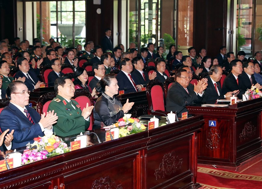 越南援老志愿军和军事专家传统日70周年纪念典礼在河内举行