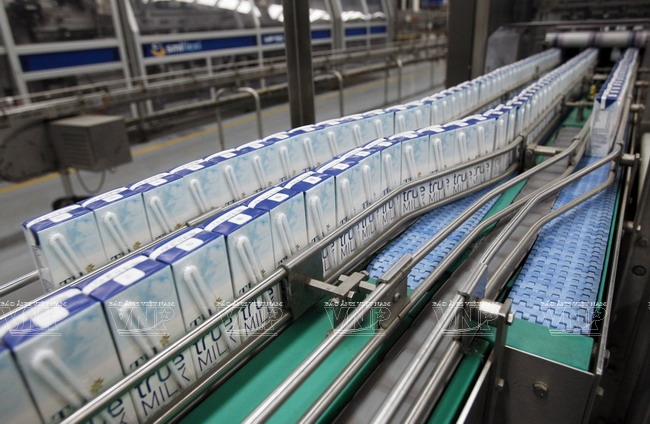 越南对中国出口首批乳制品的发布仪式在河内市举行