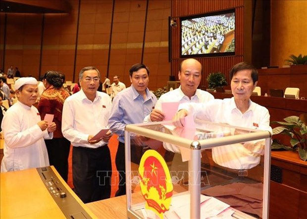 越南第十四届国会第八次会议通过三部法律