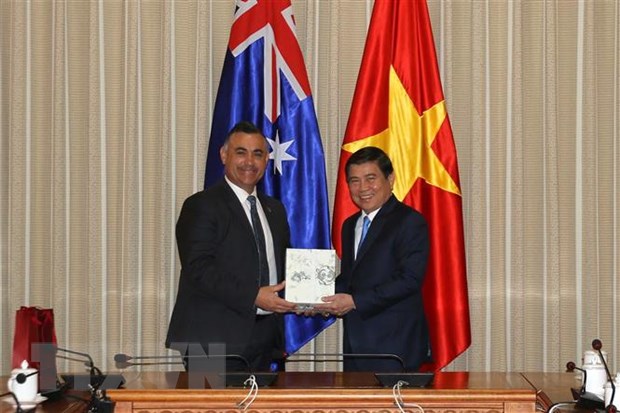 越南胡志明市同澳大利亚新南威尔士州加强合作
