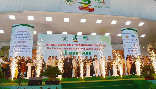 第15届亚太盆景 赏石大会在胡志明市开幕