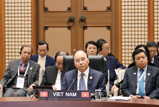 阮春福总理出席第一届湄公-韩国峰会