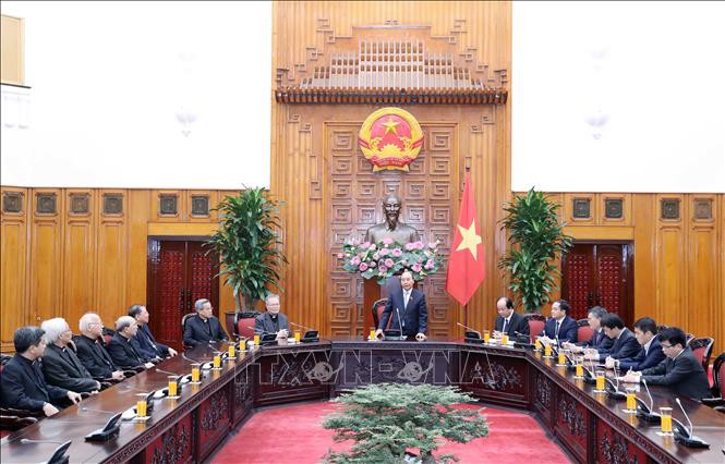阮春福总理：越南天主教会积极参与建国卫国事业