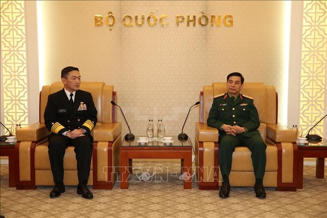 增进越日防务合作关系