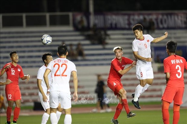 越南U22队1-0力克新加坡U22队