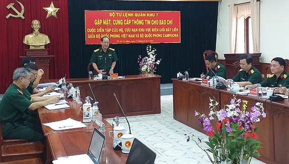 越南和柬埔寨将联合举行2019年陆地边界地区搜救演习