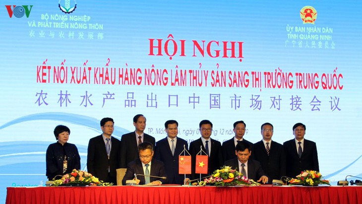 加大越南农产品对中国市场的出口力度