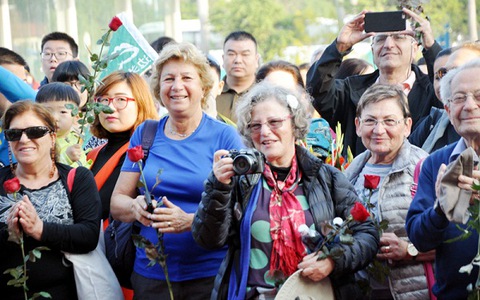 2019年前11个月胡志明市接待国际游客量达770万人次