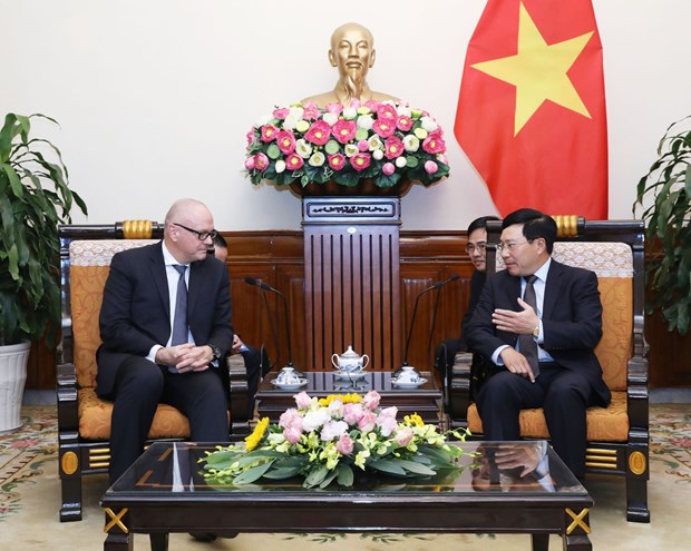 越南一向重视与德国的战略伙伴关系