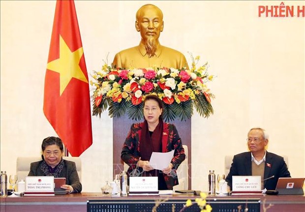 越南国会常委会第42次会议落下帷幕