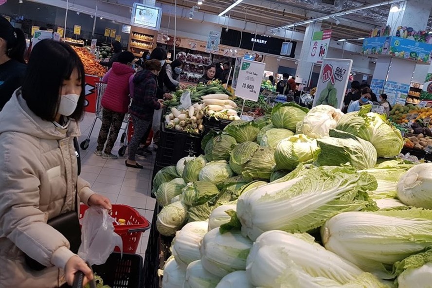 越南超市蔬果和食品供应量同比增长30-300