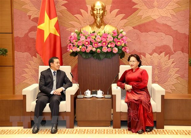 越南愿意向老挝分享有关人民议会的活动经验