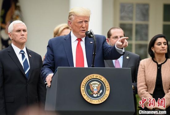 美国总统特朗普新冠病毒检测呈阴性