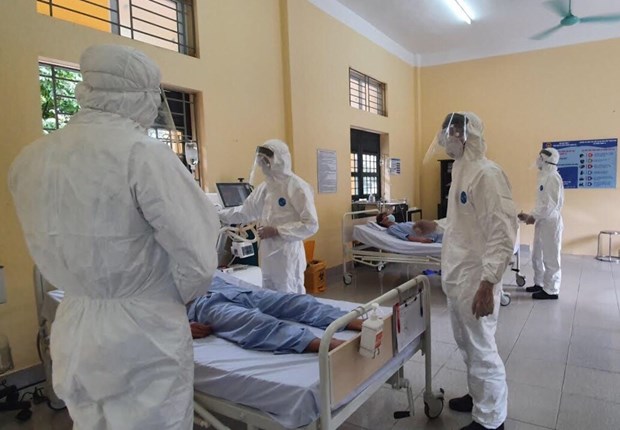 越南国防部开展有史以来规模最大的疫情防控演练活动