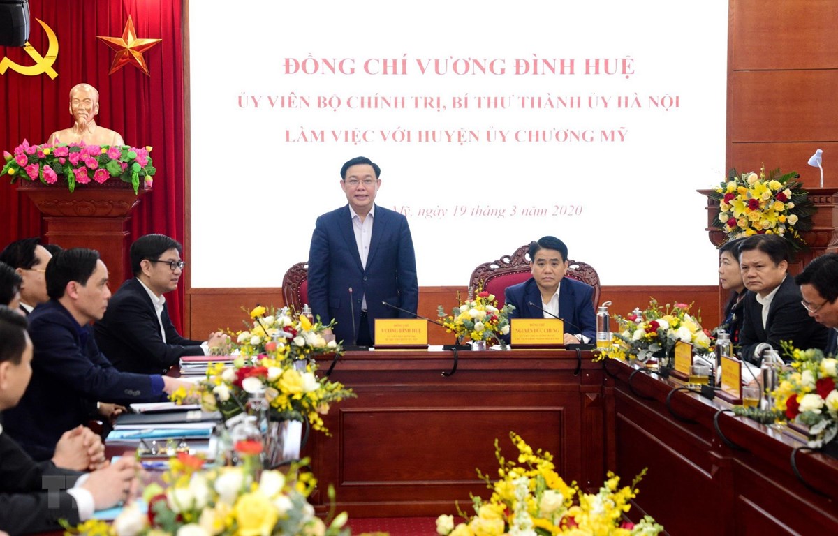 河内市委书记：应随时制定各种程度的新冠肺炎疫情防控方案