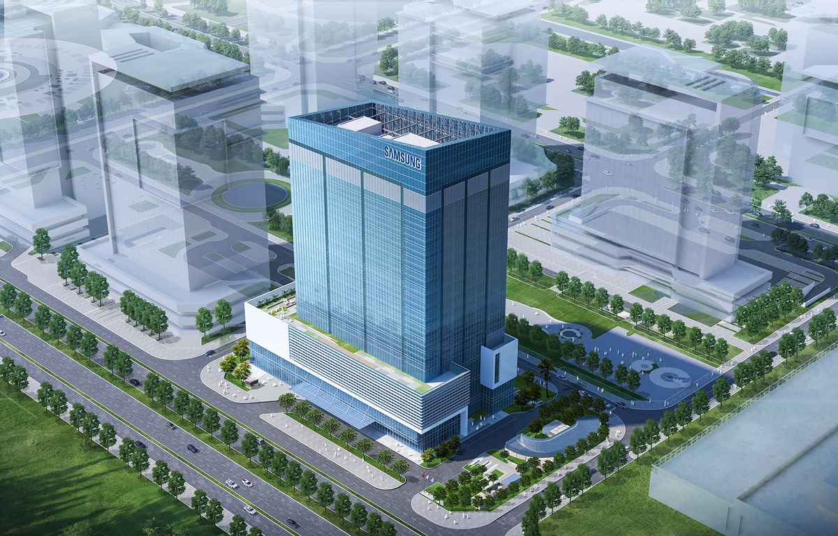 三星（越南）公司在河内市兴建东南亚最大研发中心
