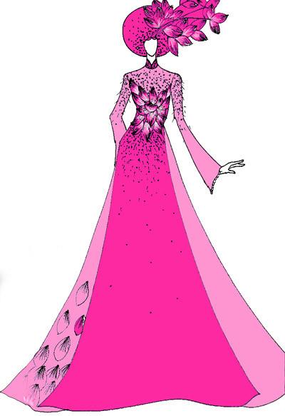 题为“为越南奥黛而骄傲”的奥黛设计比赛正式启动