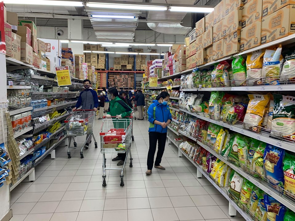 河内确保生活必需品市场供货充足