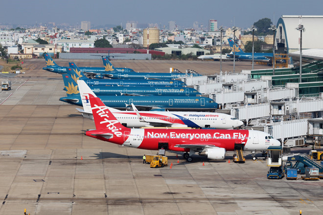 越南各航空公司恢复国内航班