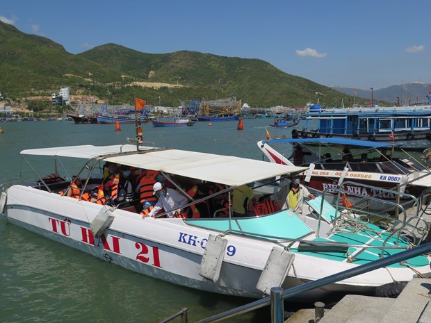 庆和省芽庄旅游码头投入试运营