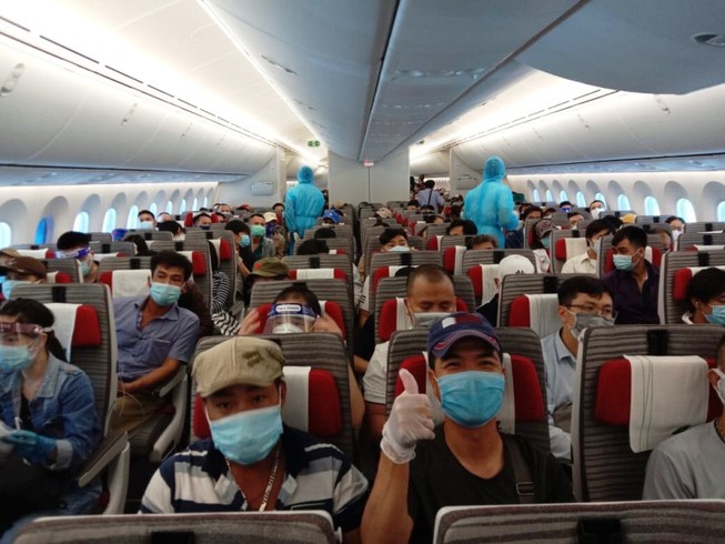 越南将在非洲国家的69名公民接回国