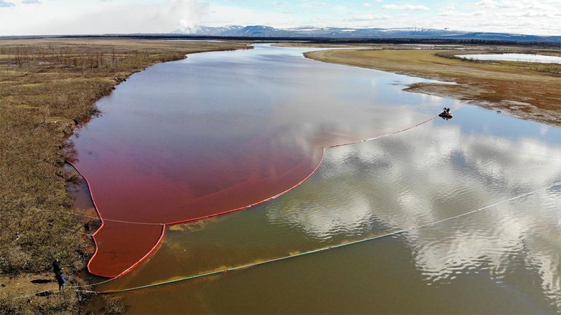 俄罗斯诺里尔斯克发生柴油泄漏事故 普京批准该市进入联邦紧急状态