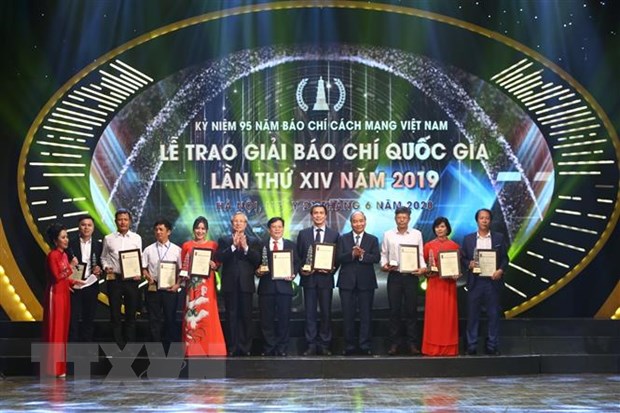 2019年国家新闻奖颁奖仪式在河内隆重举行