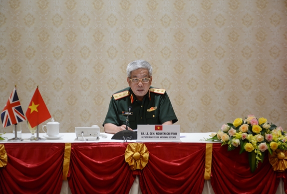 越南与英国促进防务合作