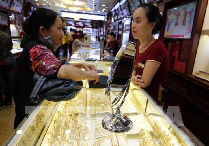 7月1日越南国内黄金价格一两上涨28万越盾