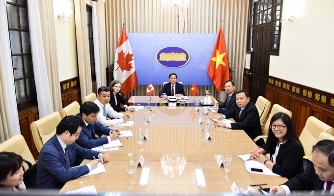 越南与加拿大举行第二次副外长级政治磋商