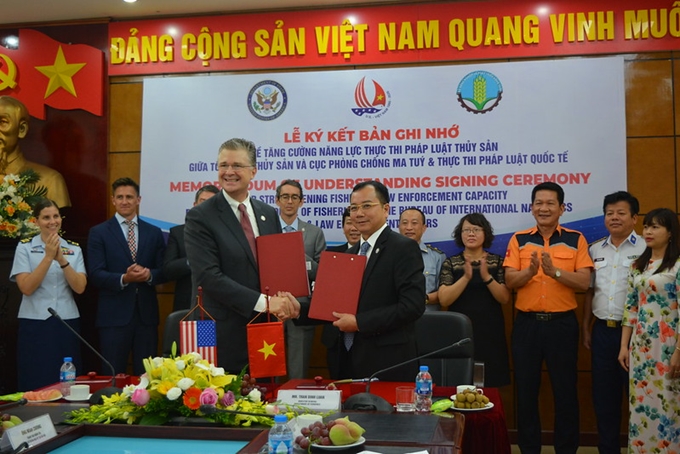 越南和美国合作提高水产和渔业管理执法能力