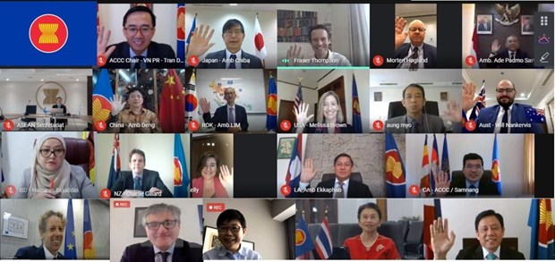 东盟互联互通协调委员会与各合作伙伴进行磋商