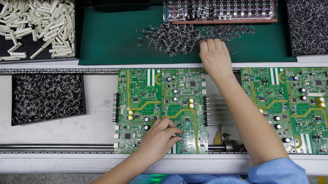 台湾和硕电子制造公司拟向越南投资10亿美元