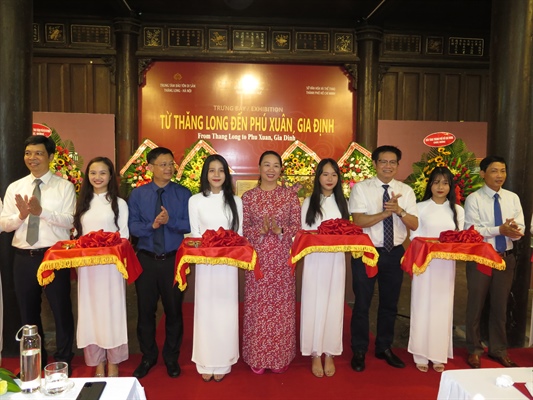 “从升龙到富春、嘉定”专题展正式举行