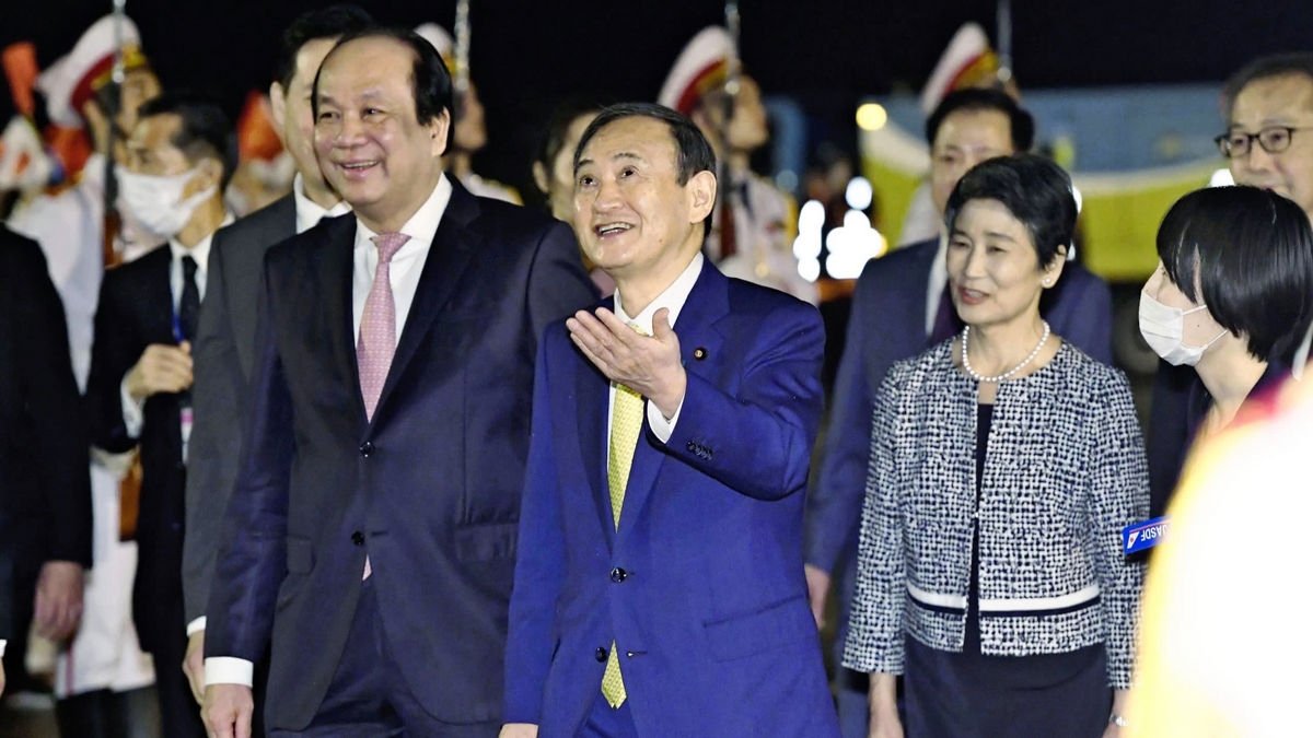 国际媒体高度评价日本首相菅义伟访越之行