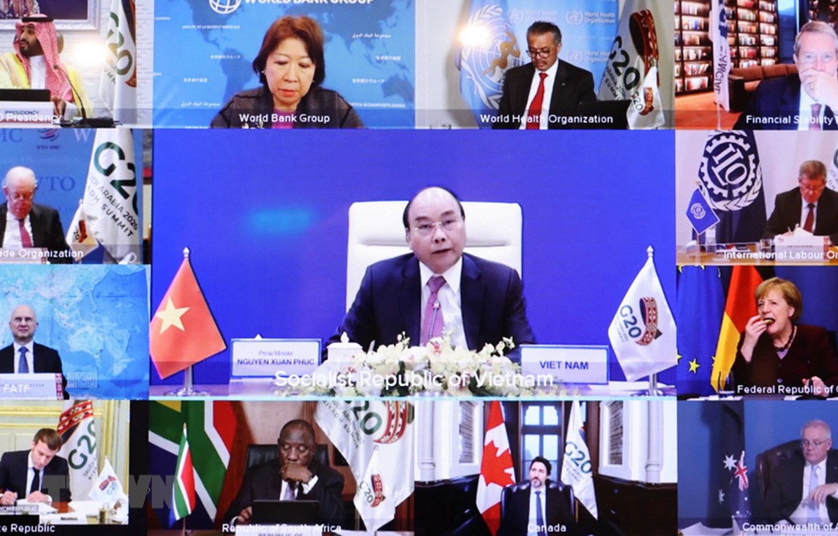 阮春福总理出席G20领导人峰会第二阶段会议
