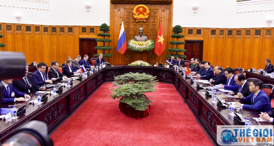 越南政府总理阮春福：推动越俄贸易额早日实现100亿美元的目标