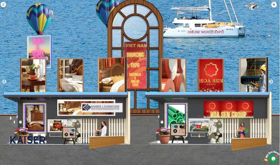 在澳大利亚的越南货源系列线上展会举行