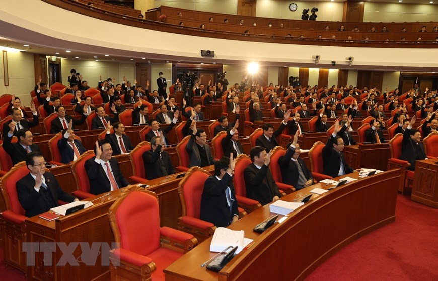 越共十二届十四中全会就越共第十三届政治局、书记处人事方案达成高度共识