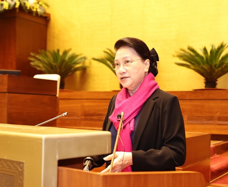 阮氏金银主席：国会办公厅应集中为国会第十四届任期总结活动做好参谋工作
