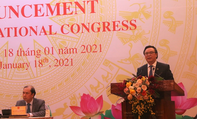 越共中央委员会向驻越外交使团和国际组织通报越共十三大相关信息