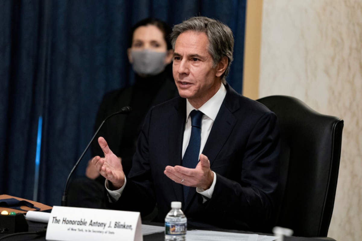 美国国会参议院批准布林肯出任国务卿